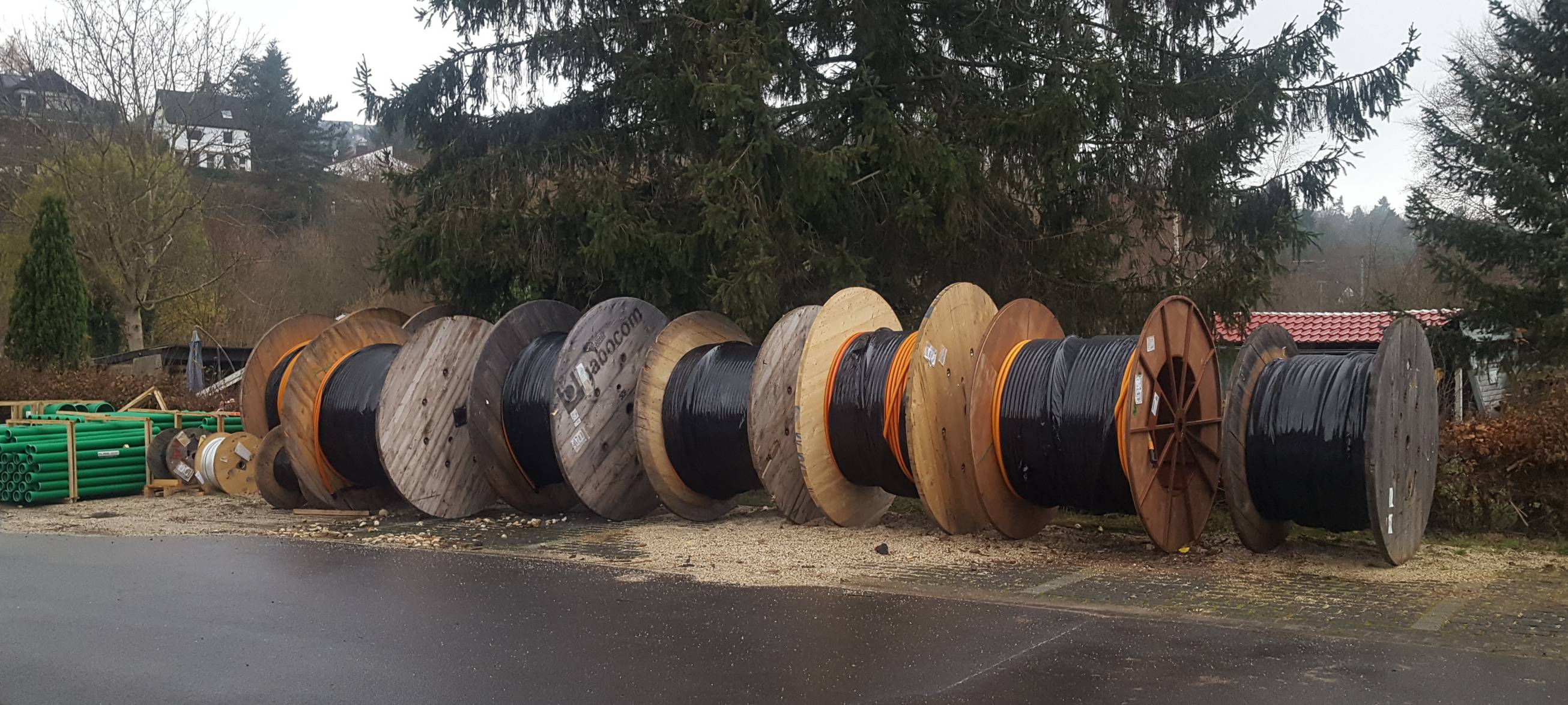 Wieder großer Kabelklau in Kall