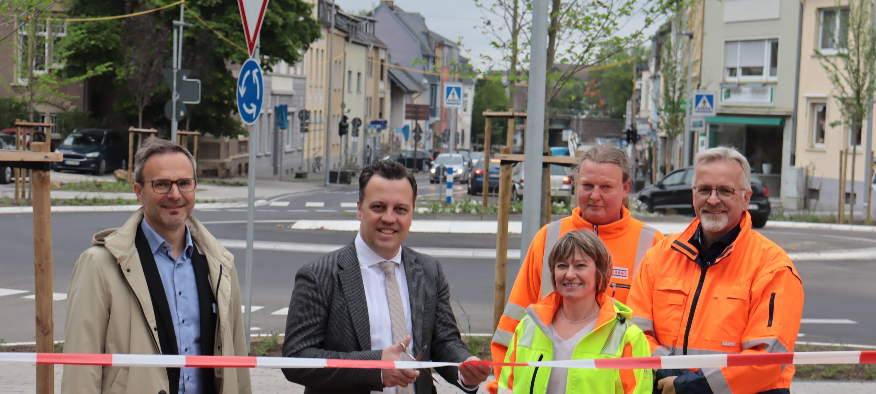 Kreisverkehr in Euskirchen eingeweiht