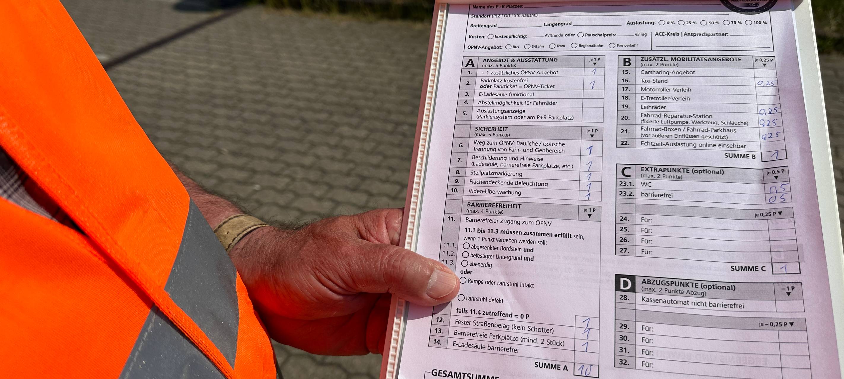 Bewertung P+R Parkplätze in Euskirchen