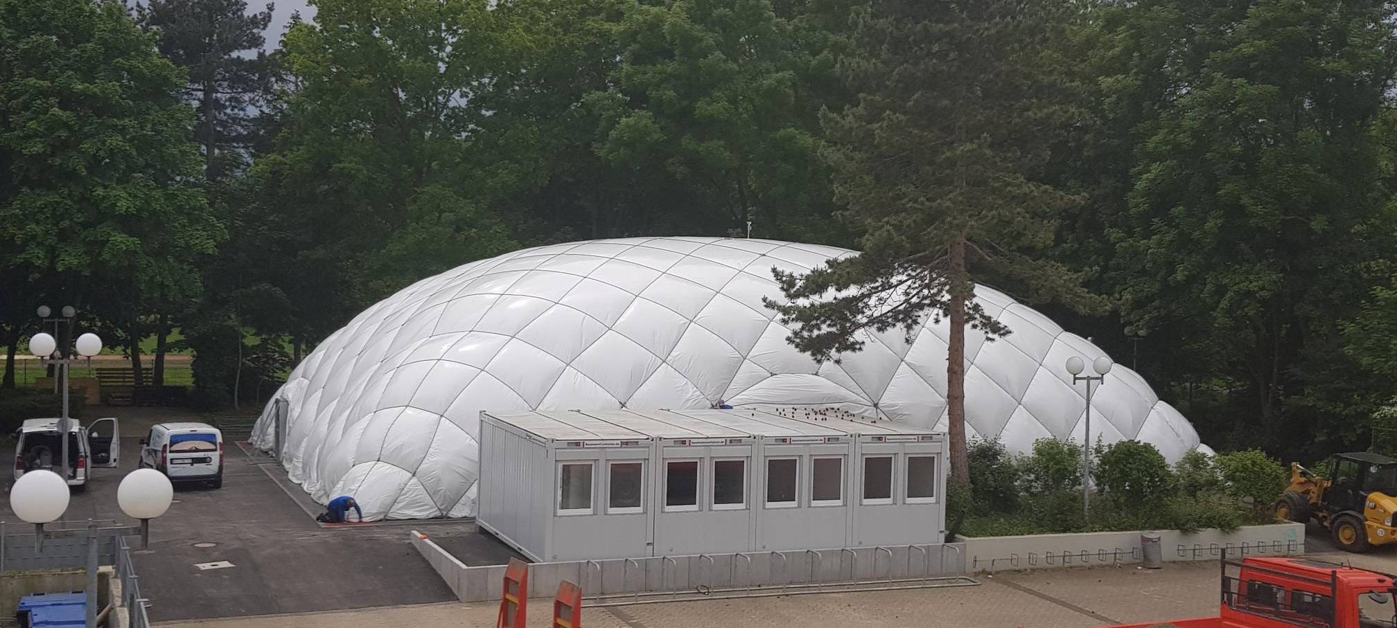 Ersatz-Sporthalle an Marienschule