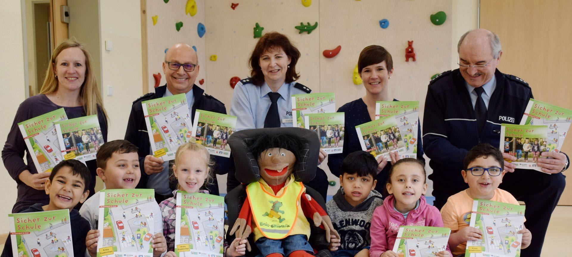 Schon Kita-Kinder sollen fit für den Schulweg gemacht werden
