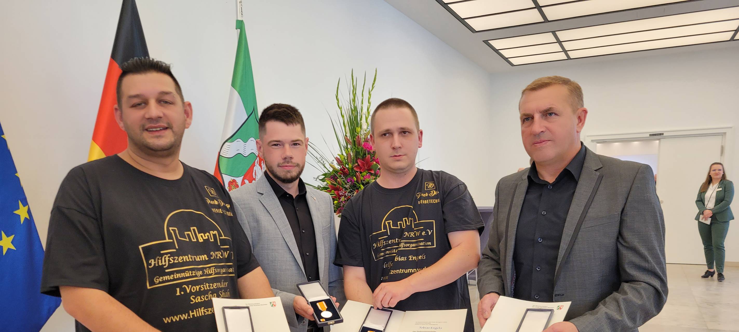 NRW-Rettungsmedaille für Bürger aus dem Kreis Euskirchen