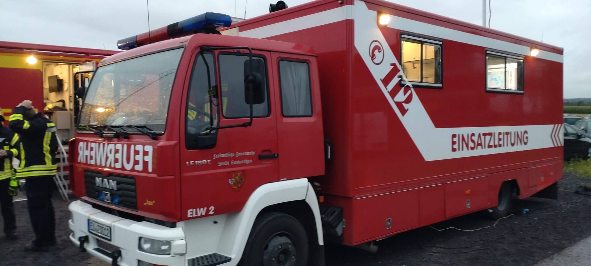 Brand in Weilerswister Papierfabrik