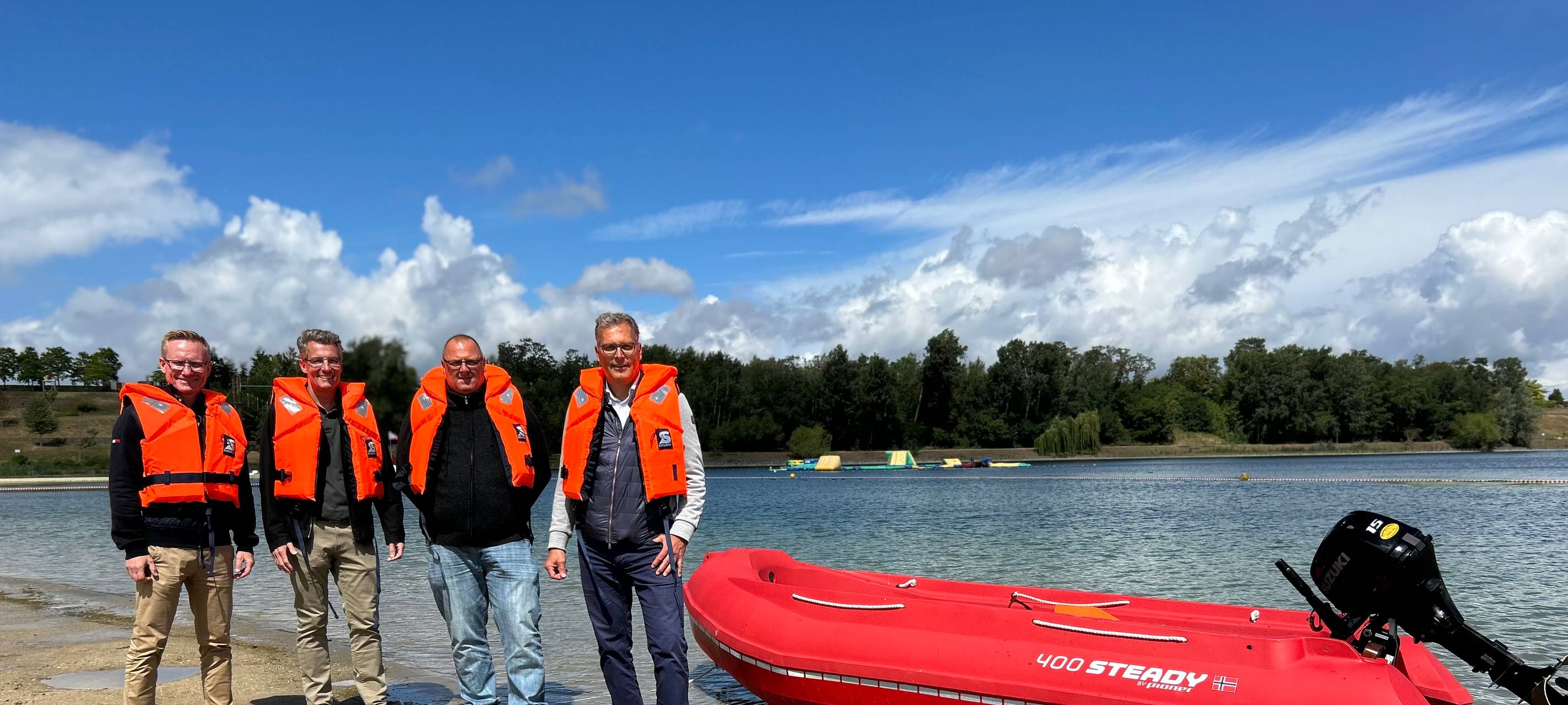 Stadt kauft Rettungsboot für Zülpicher See