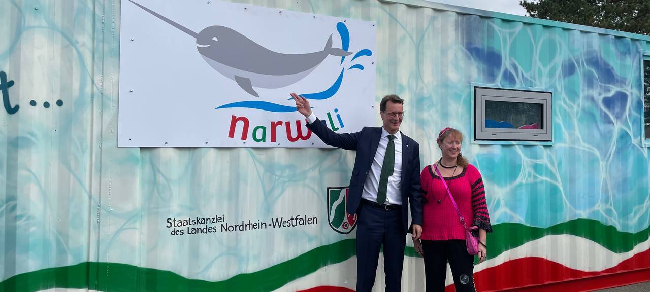 Schwimmcontainer soll bis zum Sommer kommen