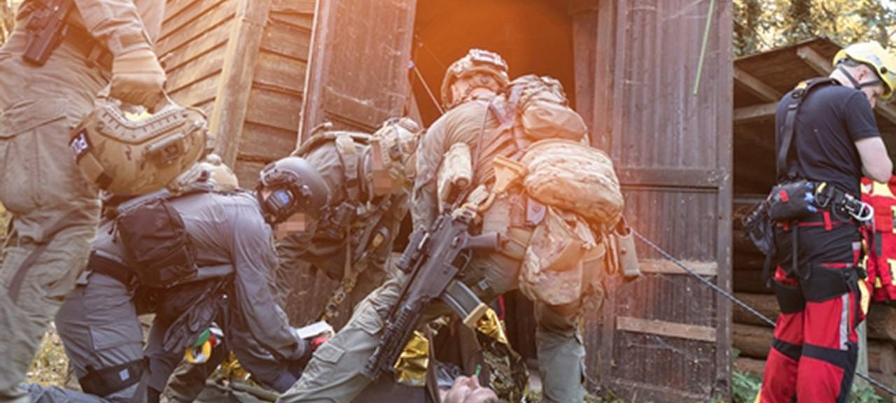 GSG9 übt Ernstfall im Bergbaumuseum