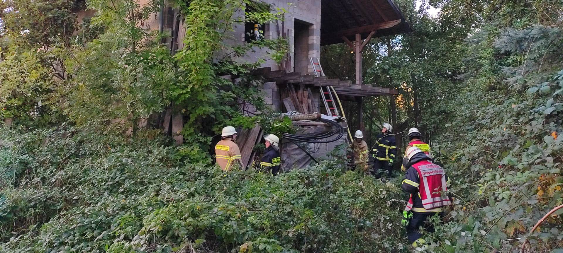 Strohfeuer in Schaven