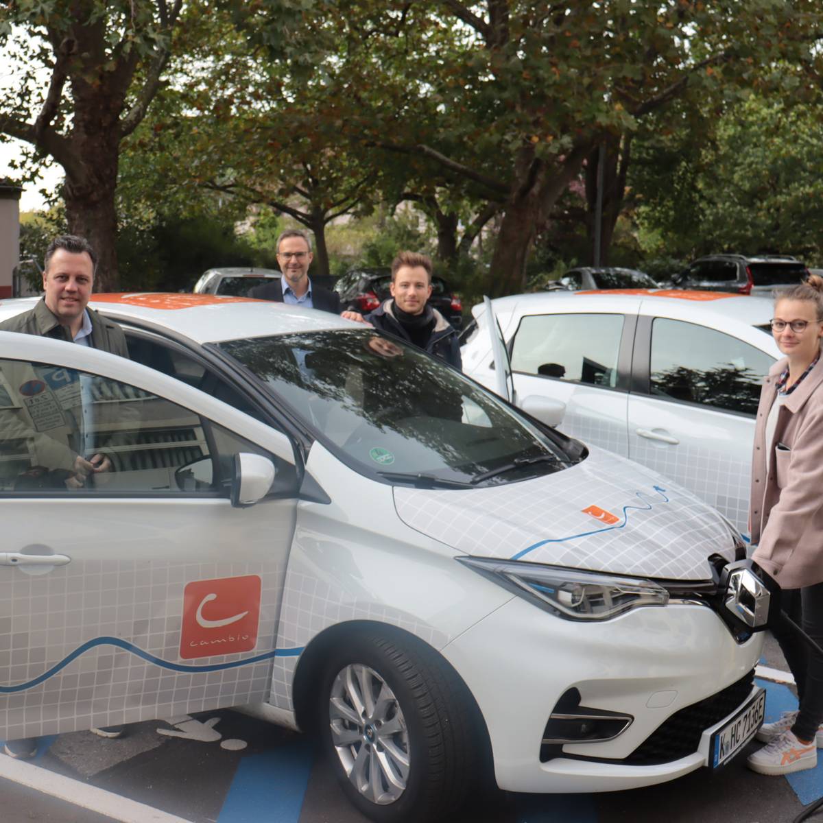 Die ersten acht Euskirchener Leih-E-Autos sind da - Radio Euskirchen