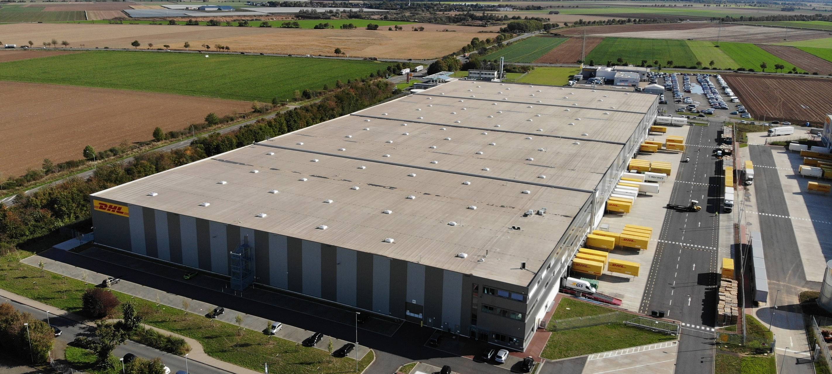 Neues DHL Lager für E-Commerce in Euskirchen