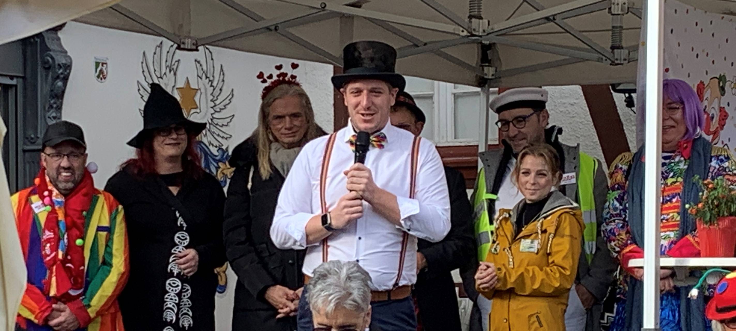 Sessionsauftakt und politische Botschaft am 11.11.