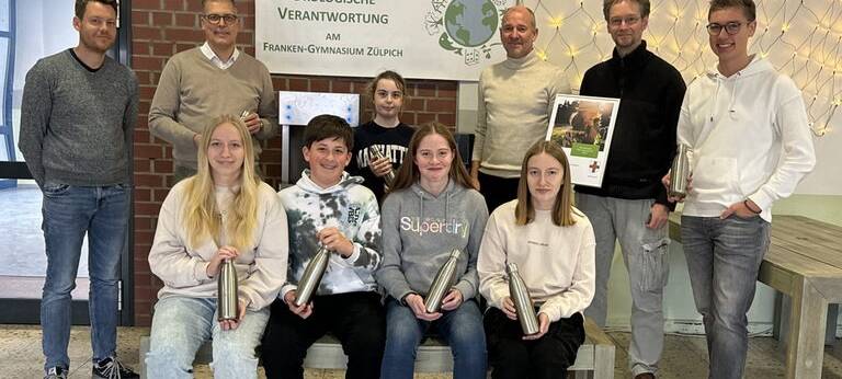 Franken-Gymnasium in Zülpich erhält Klimaschutz-Preis