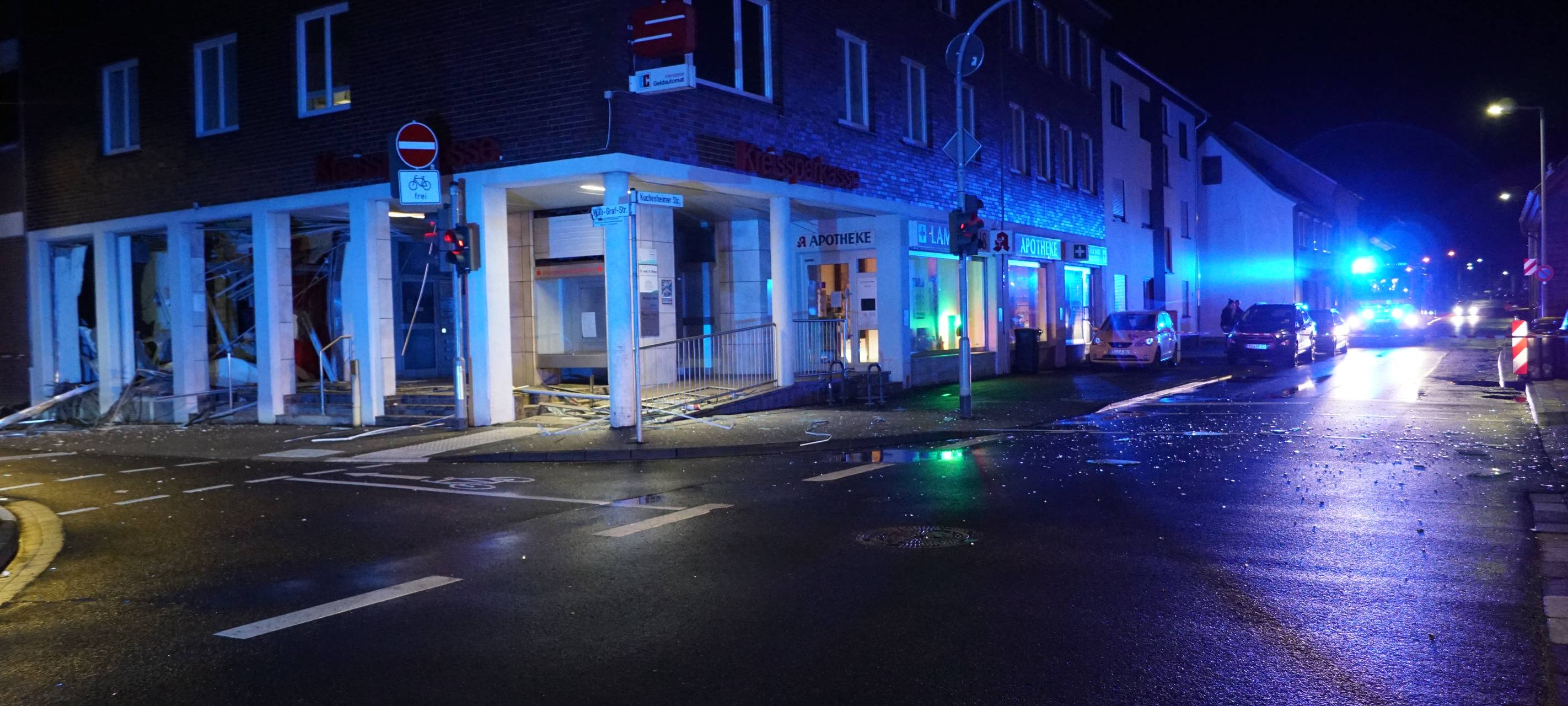 Geldautomat in Euskirchen-Kuchenheim gesprengt