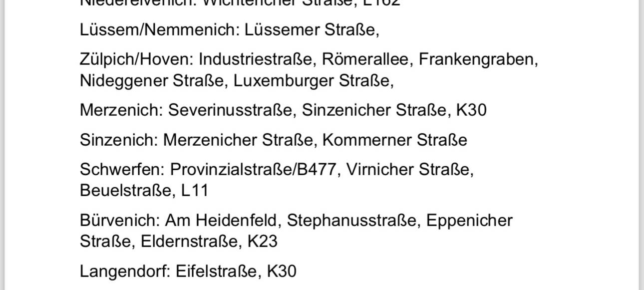 Lichterzug am Wochenende durch Zülpich