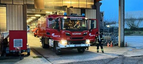 Zülpicher Feuerwehrauto hilft in Niedersachsen