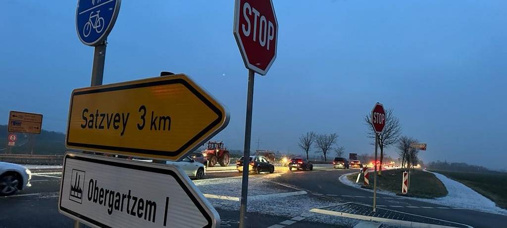 Bauern-Protest sorgte für Beeinträchtigungen auf den Straßen