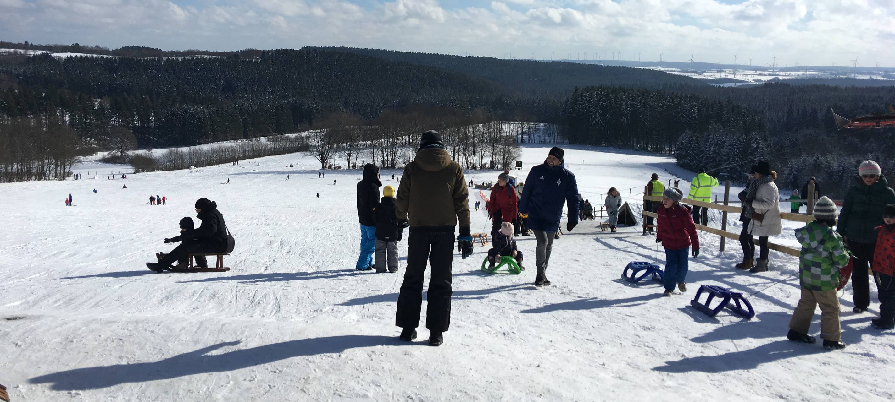 Viel los am Wochenende am Weißen Stein