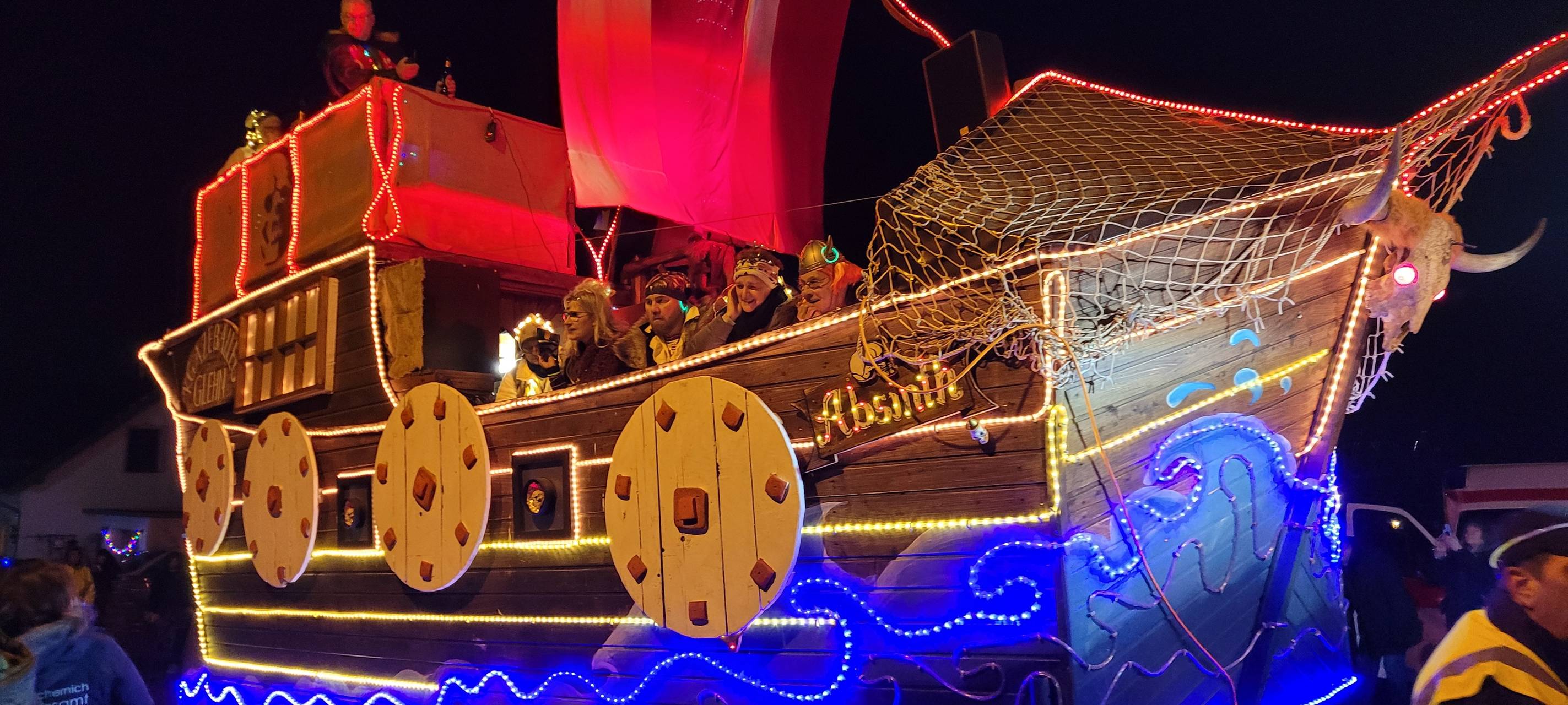 Tolle Stimmung beim Lichterzug in Eiserfey