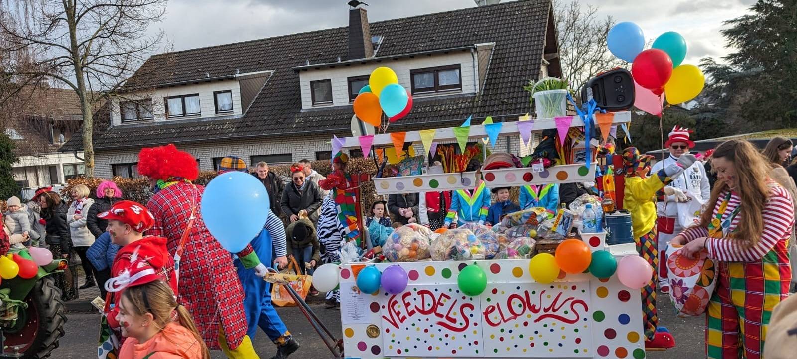 Rosenmontagszüge im Kreis