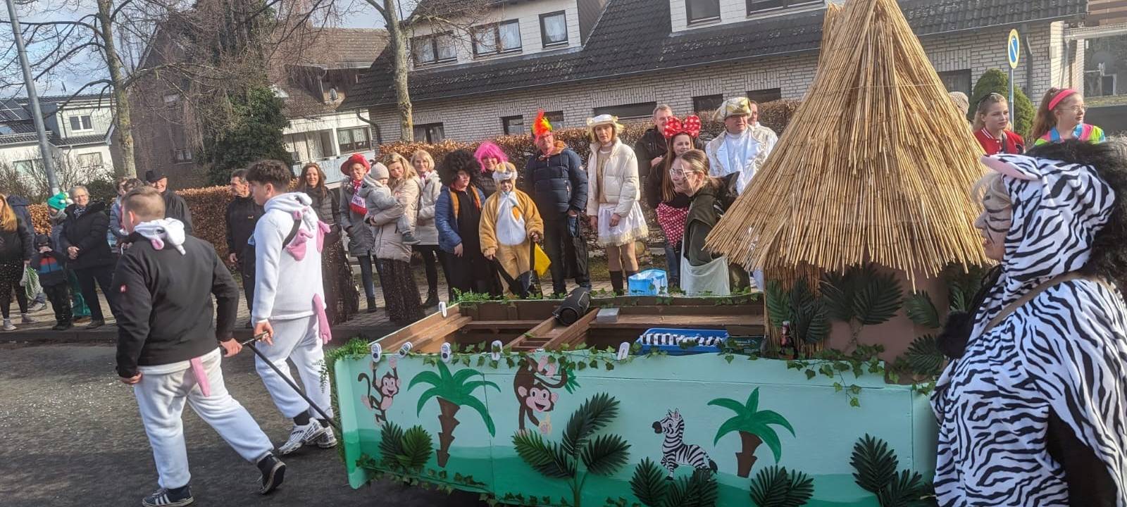 Rosenmontagszüge im Kreis