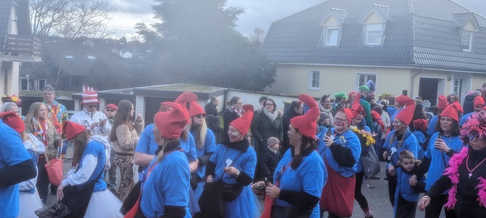 Rosenmontagszüge im Kreis