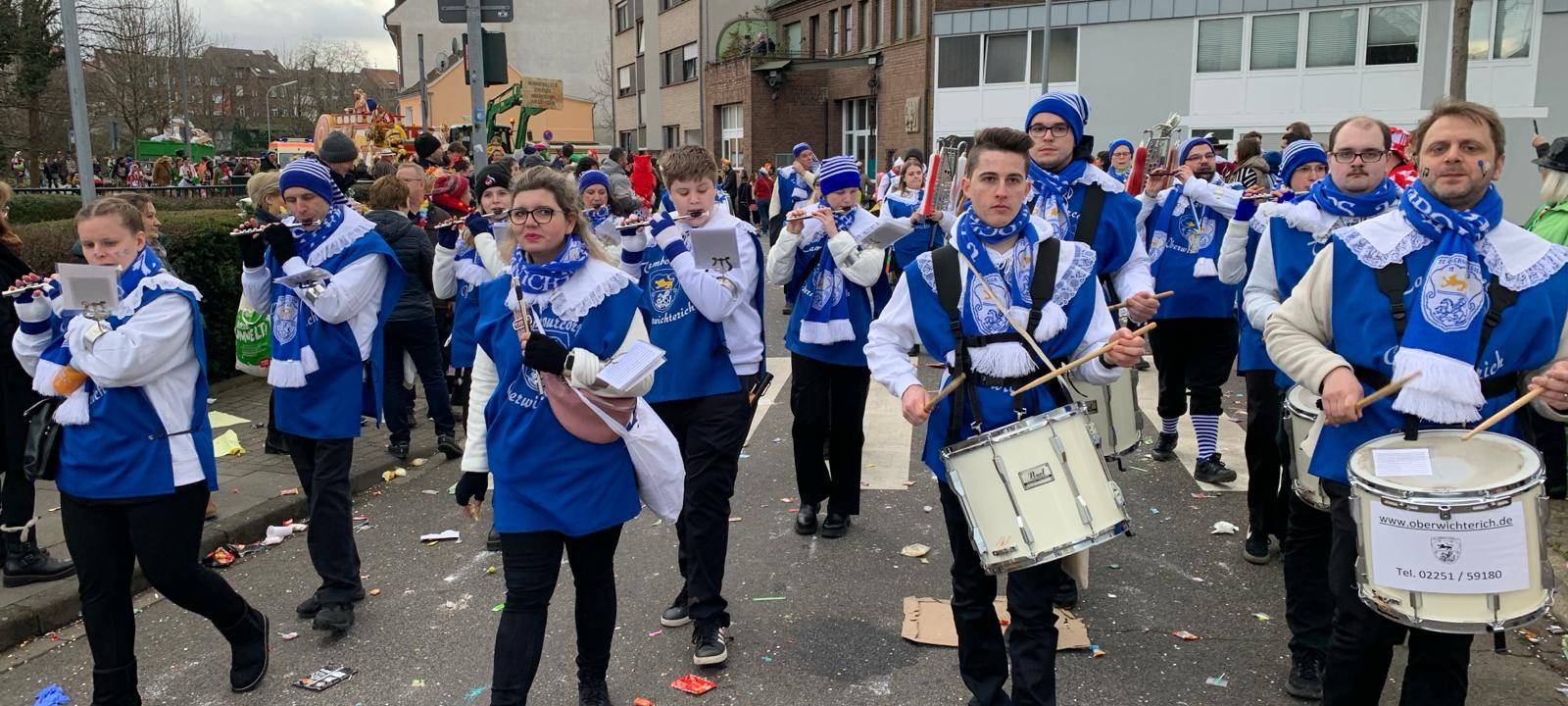 Rosenmontagszüge im Kreis