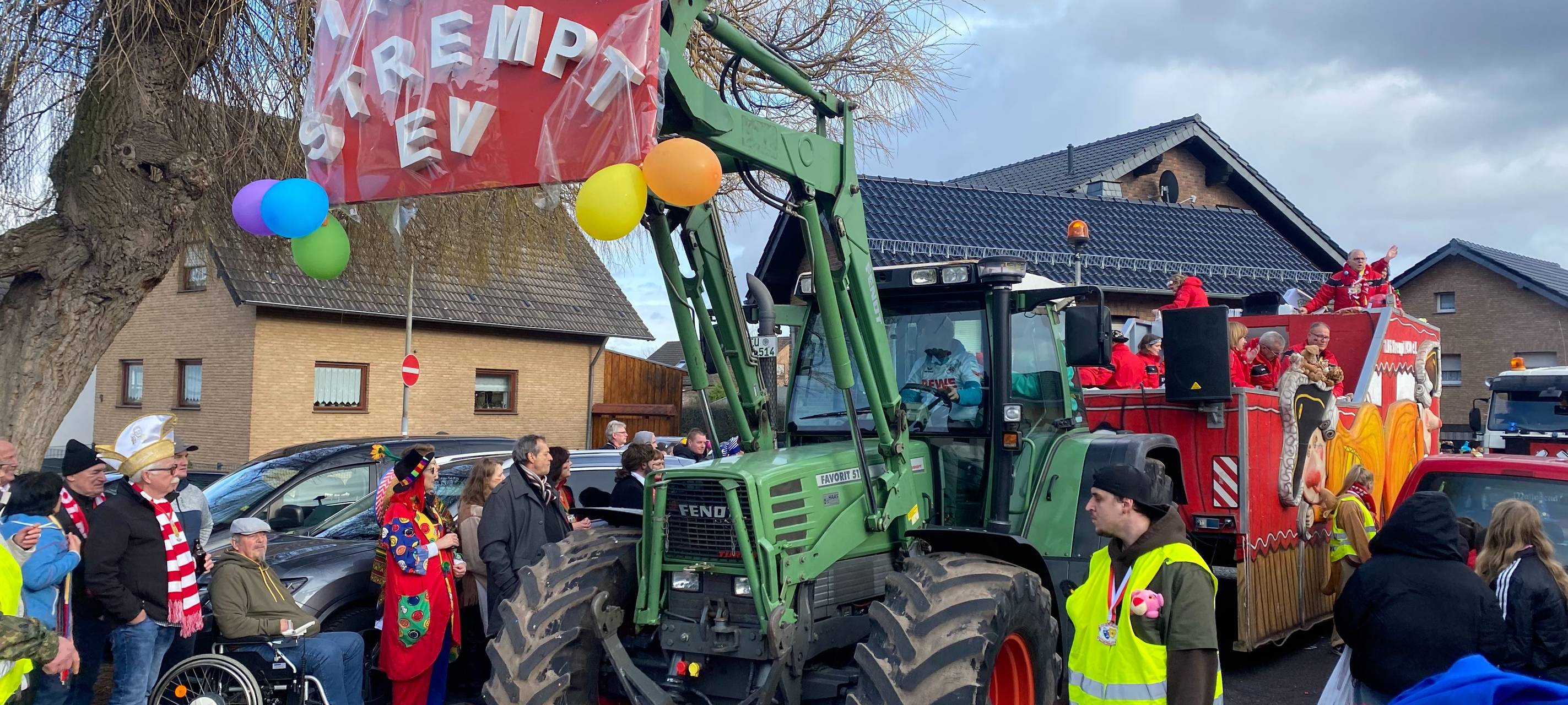 Rosenmontagszüge im Kreis