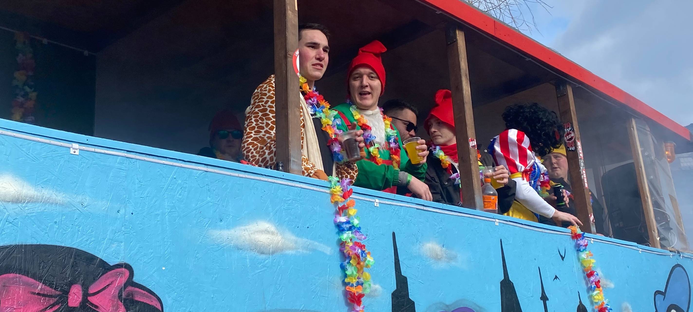 Rosenmontagszüge im Kreis