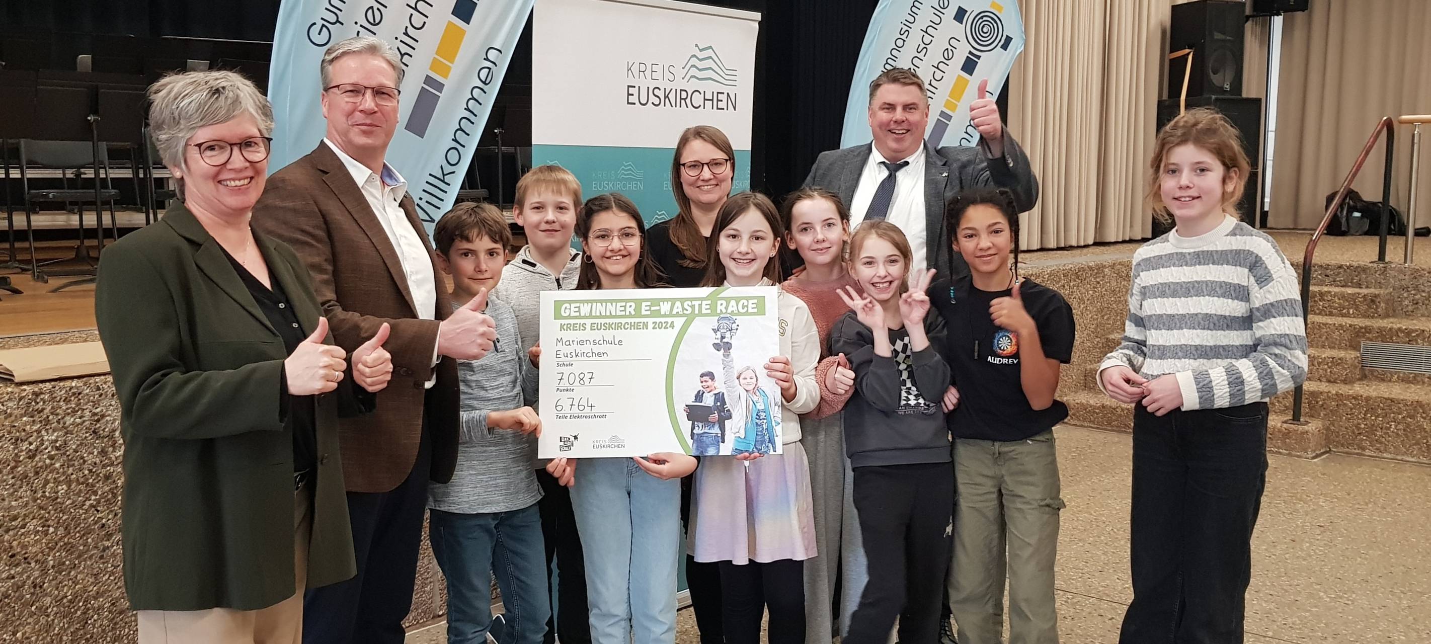 Schulen sammeln viel Elektroschrott