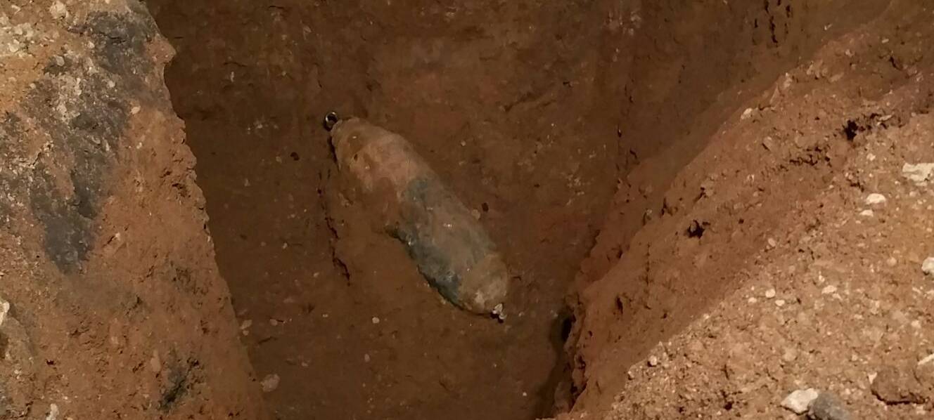 Suche nach Blindgängern in Mechernich