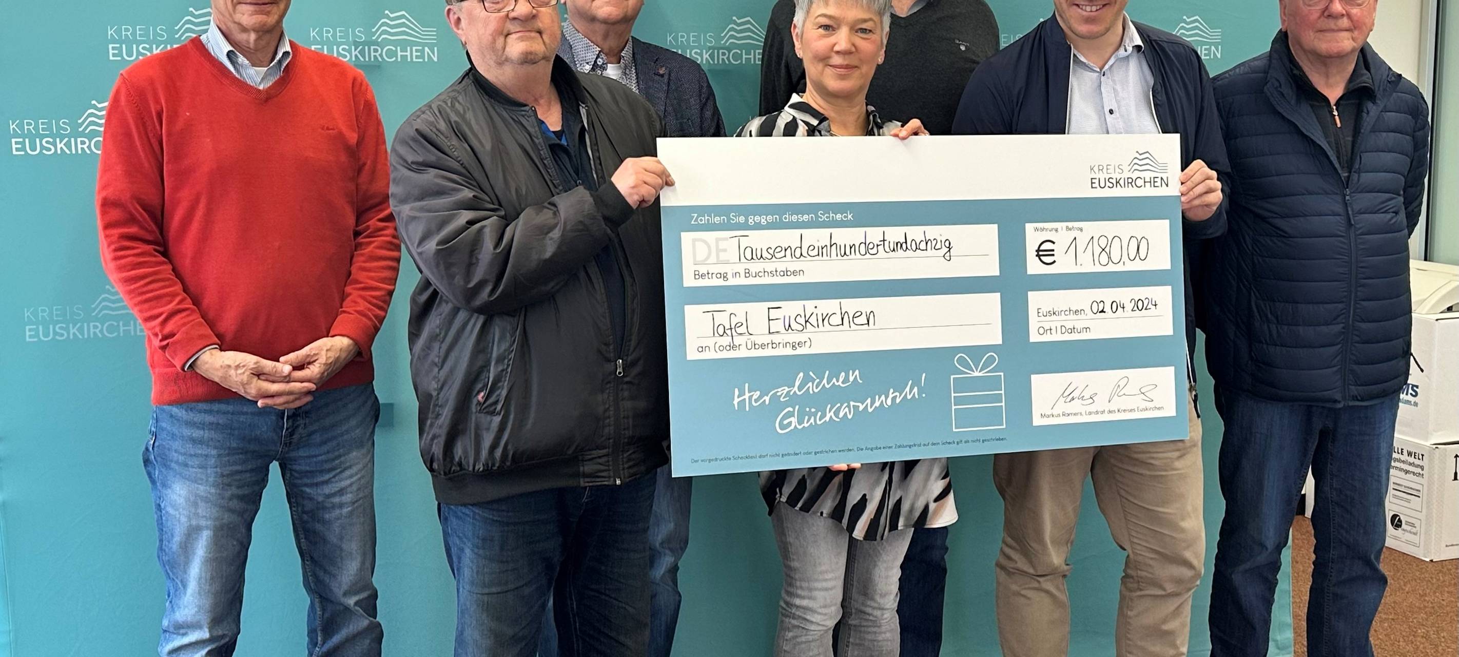 Kreis Euskirchen: Tafeln bekommen Geld aus Prinzenempfang