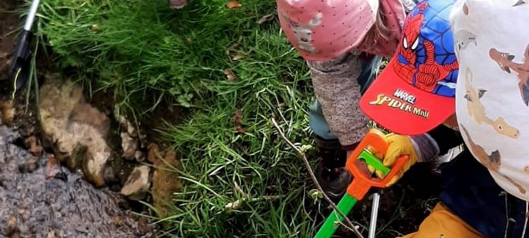 Kindergartenkinder aus Blankenheim-Mülheim sammelten Müll