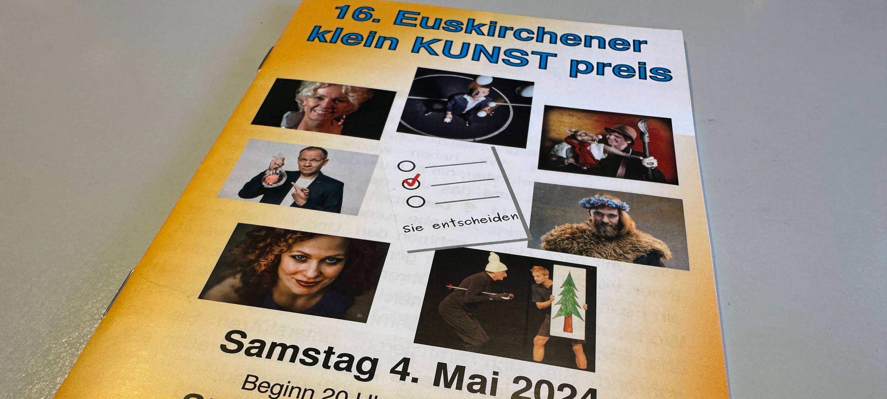 Kleinkunstpreis im Euskirchener Stadttheater (04.05.)