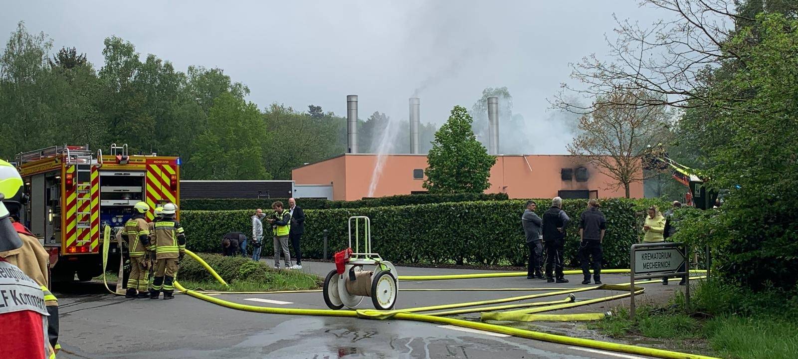 Brandursache am Krematorium noch unklar