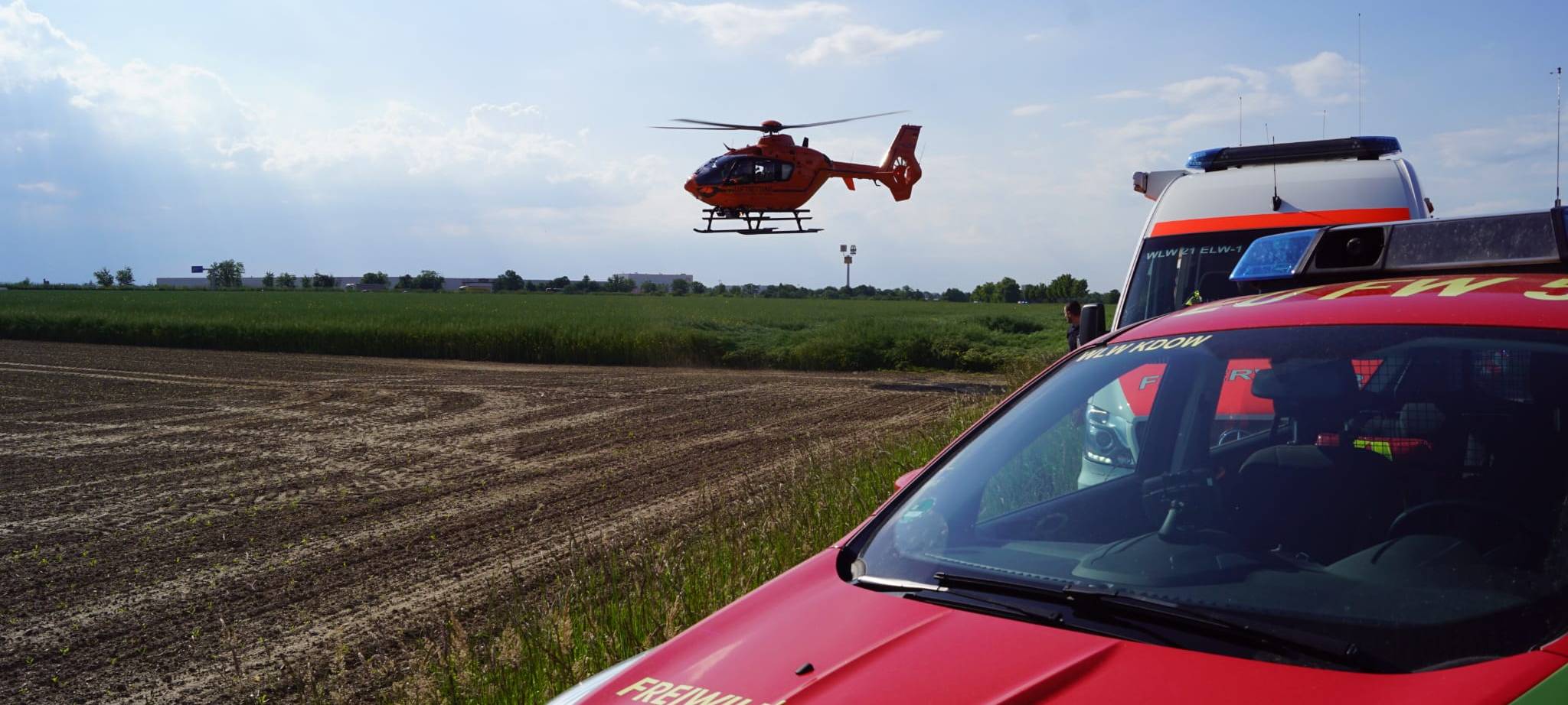 Sechs Verletzte bei zwei Unfällen – Zeugen gesucht
