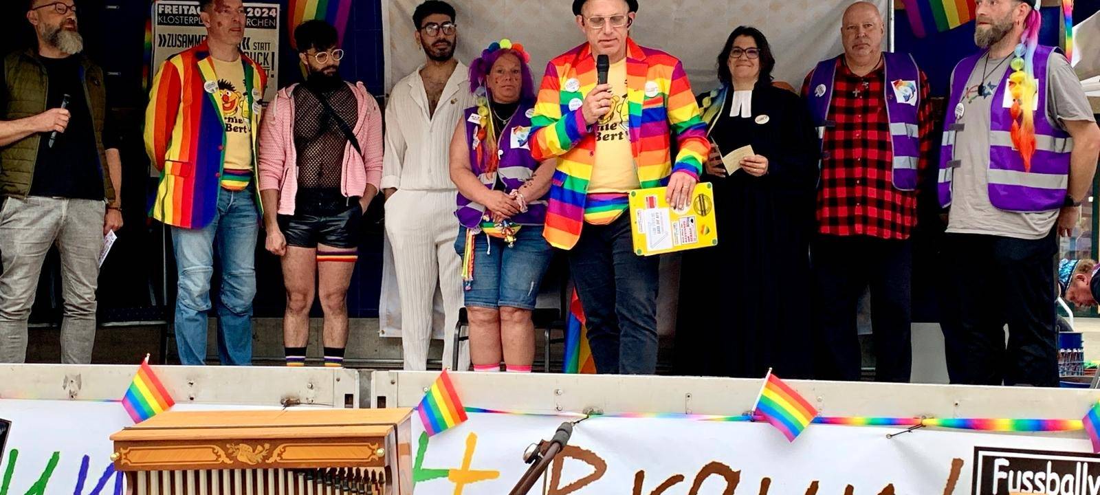 Rund 300 Teilnehmer bei Pride-Parade in Euskirchen