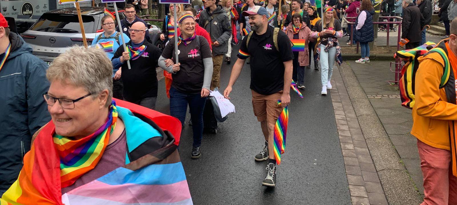 Rund 300 Teilnehmer bei Pride-Parade in Euskirchen