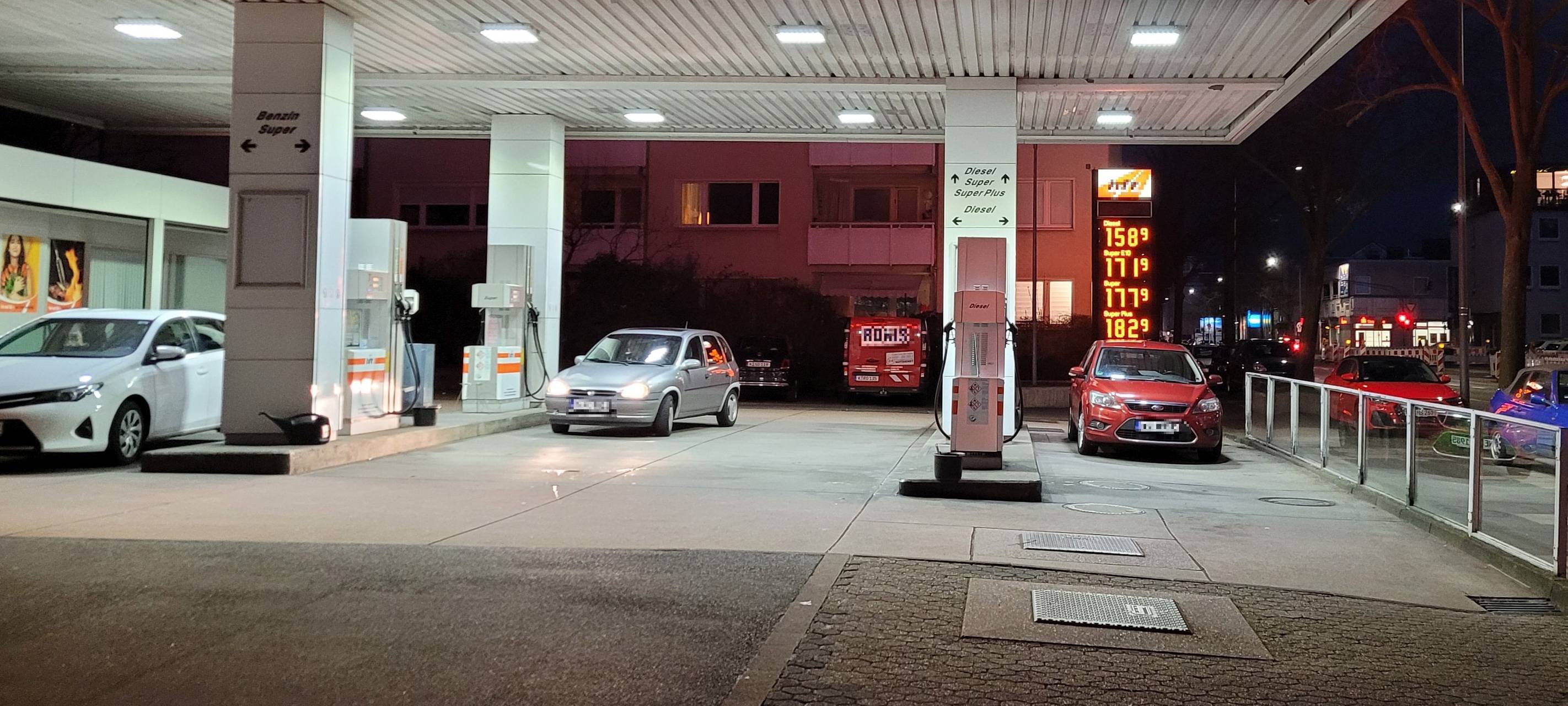 Tankstellenraub in Euskirchen