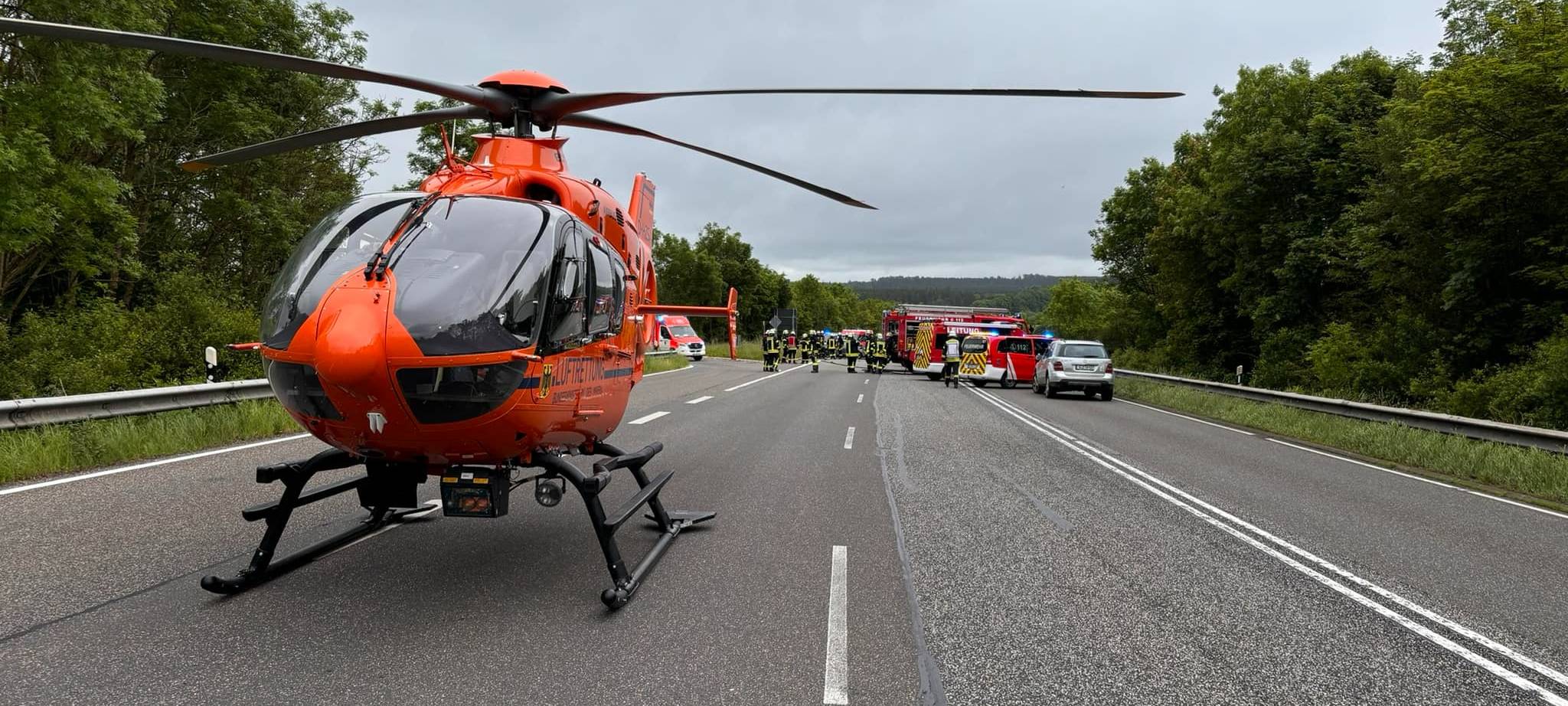 Mehrere Verletzte bei schwerem Unfall bei Blankenheimerdorf