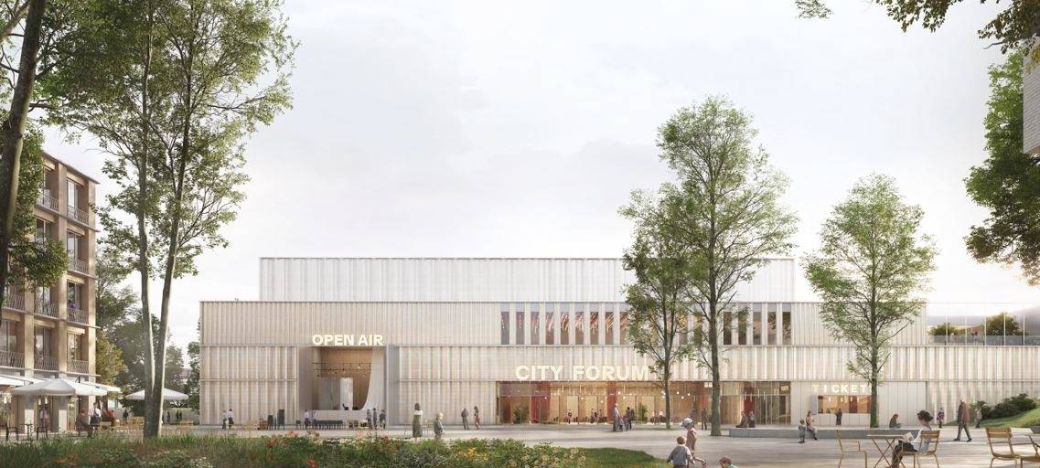 Entwurf für neues City-Forum in Euskirchen