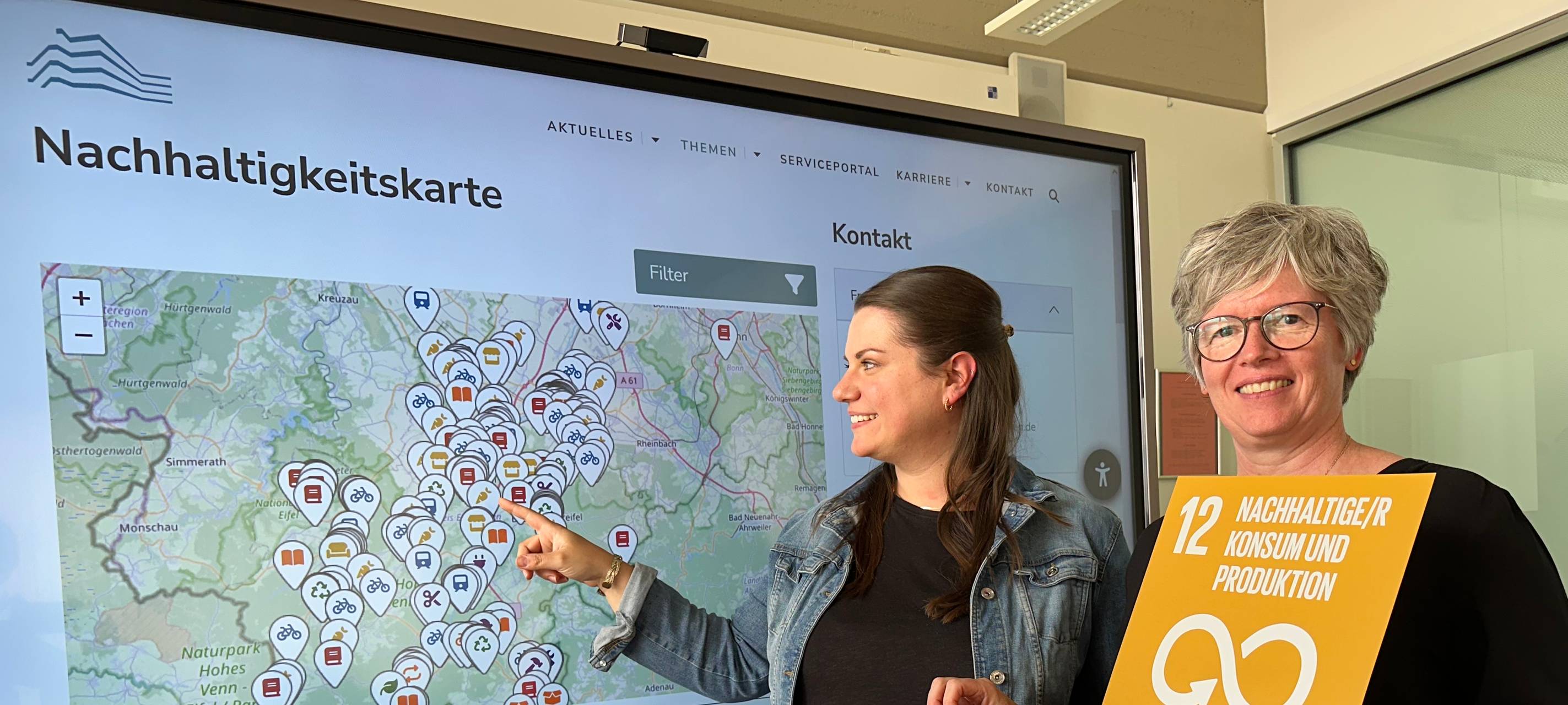 Nachhaltigkeitskarte kann jetzt mehr
