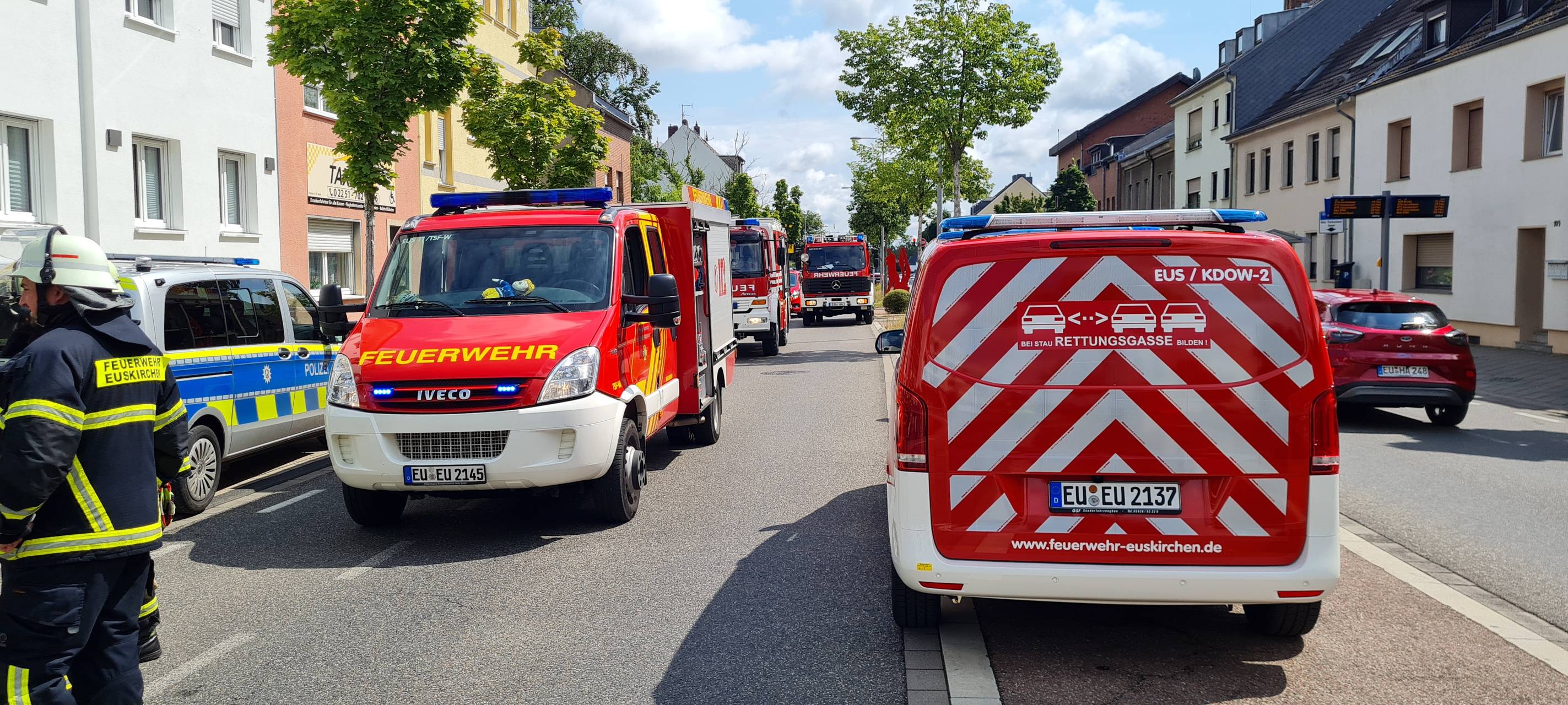 Feuer an Euskirchener Kita - keine Verletzten