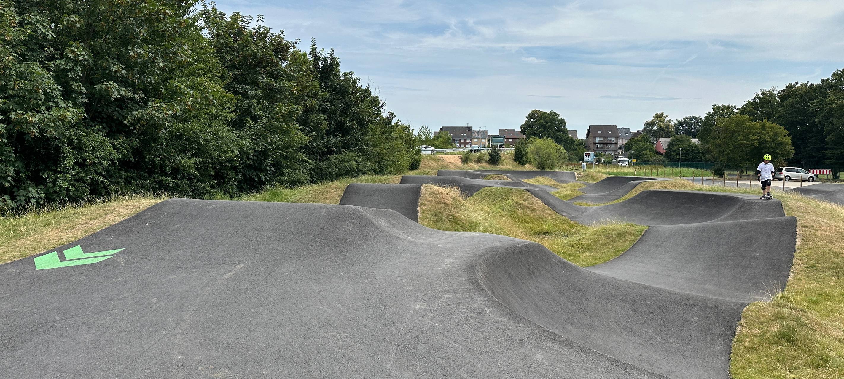 Pumptrack in Hellenthal eröffnet