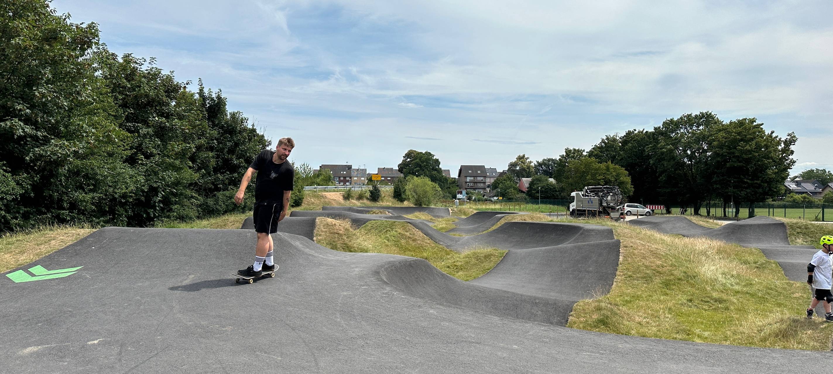 Pumptrack in Weilerswist zum Treffpunkt entwickelt