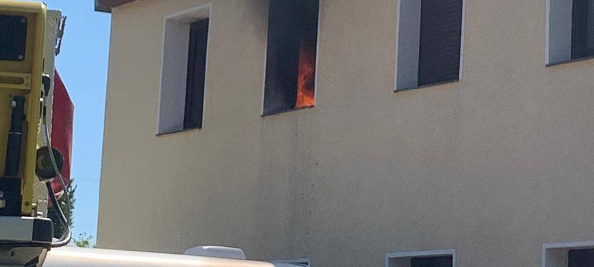 Brand in Breitenbenden