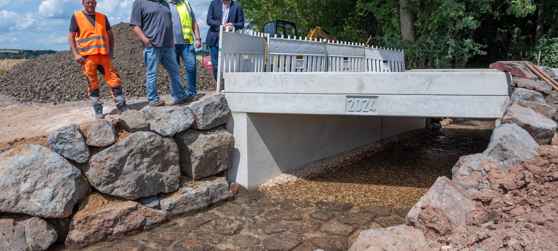 Mechernich: Eine Brücke fertig nächste steht an