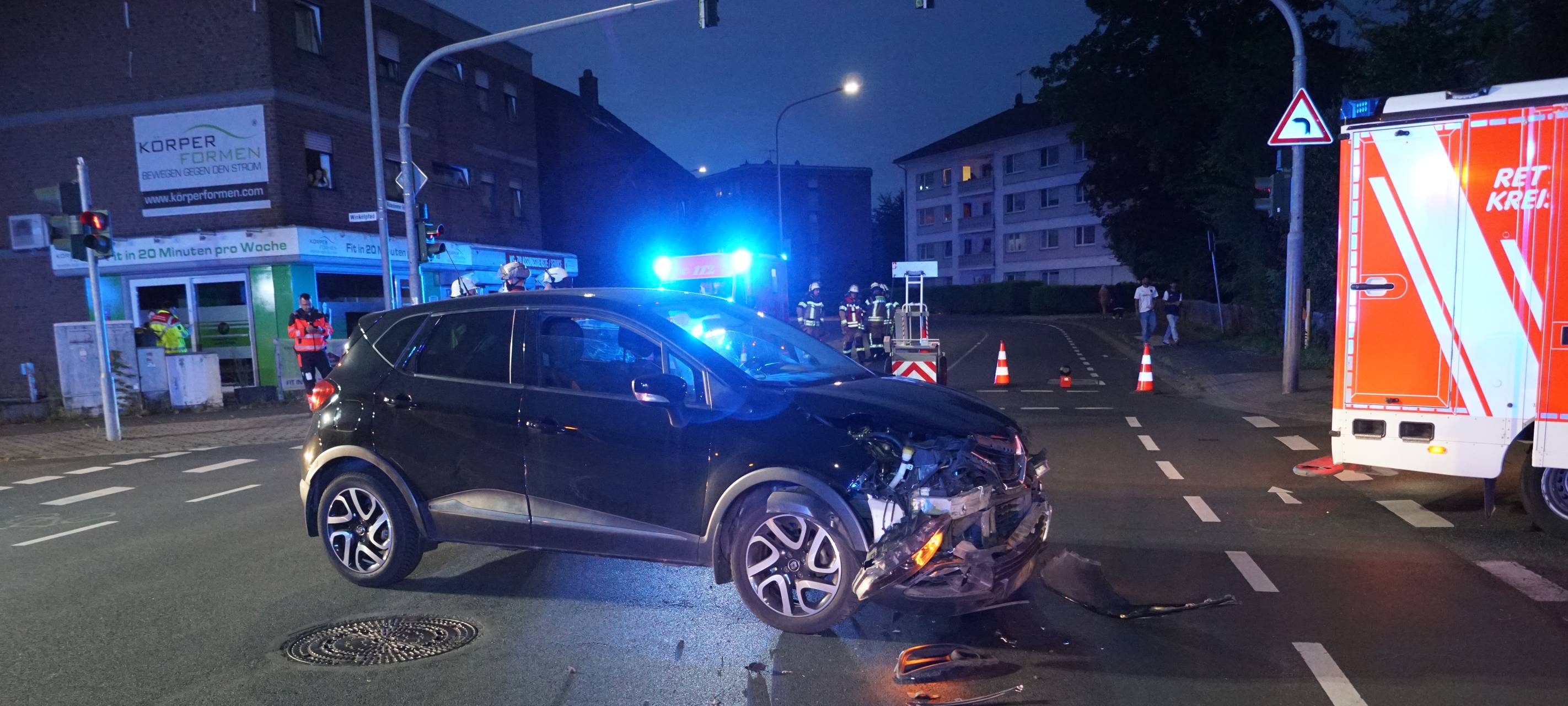 Verletzte bei Abbiegeunfall in Euskirchen