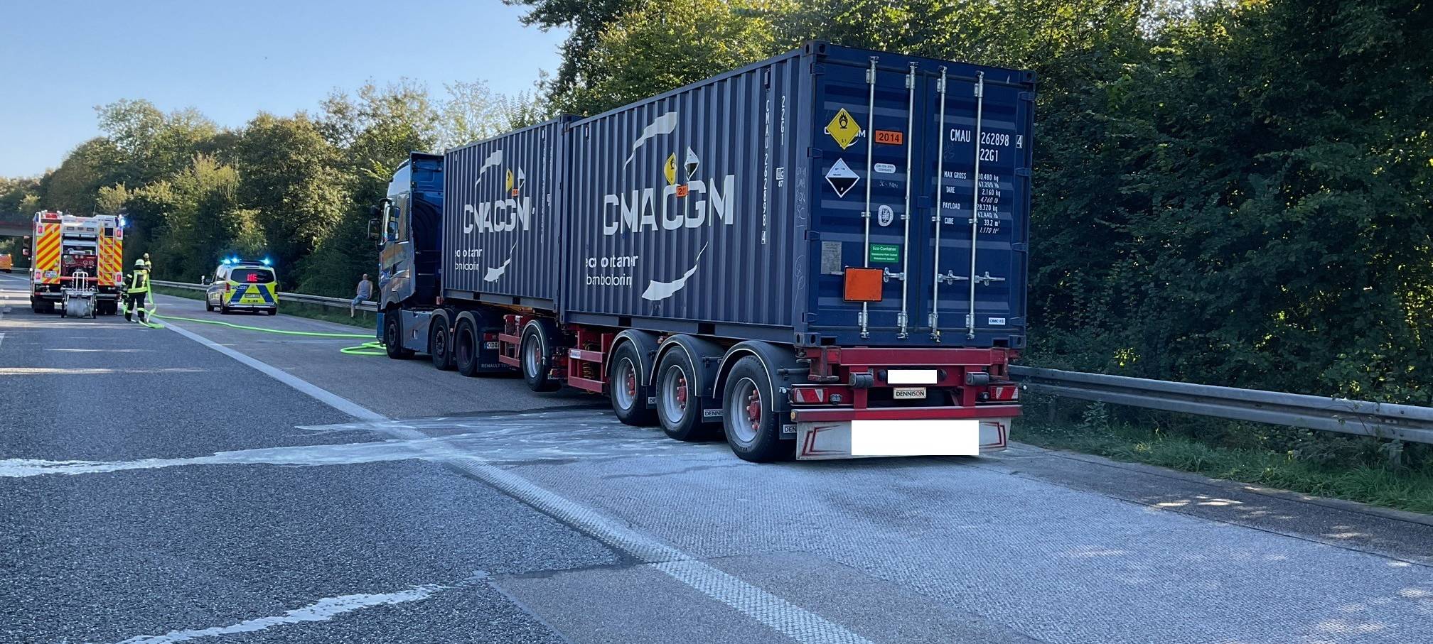 LKW-Brände auf der A565 und in Euskirchen