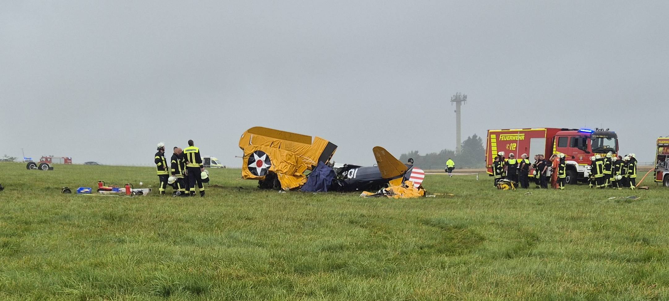 Nettersheim: Eine Tote bei Absturz eines Kleinflugzeugs