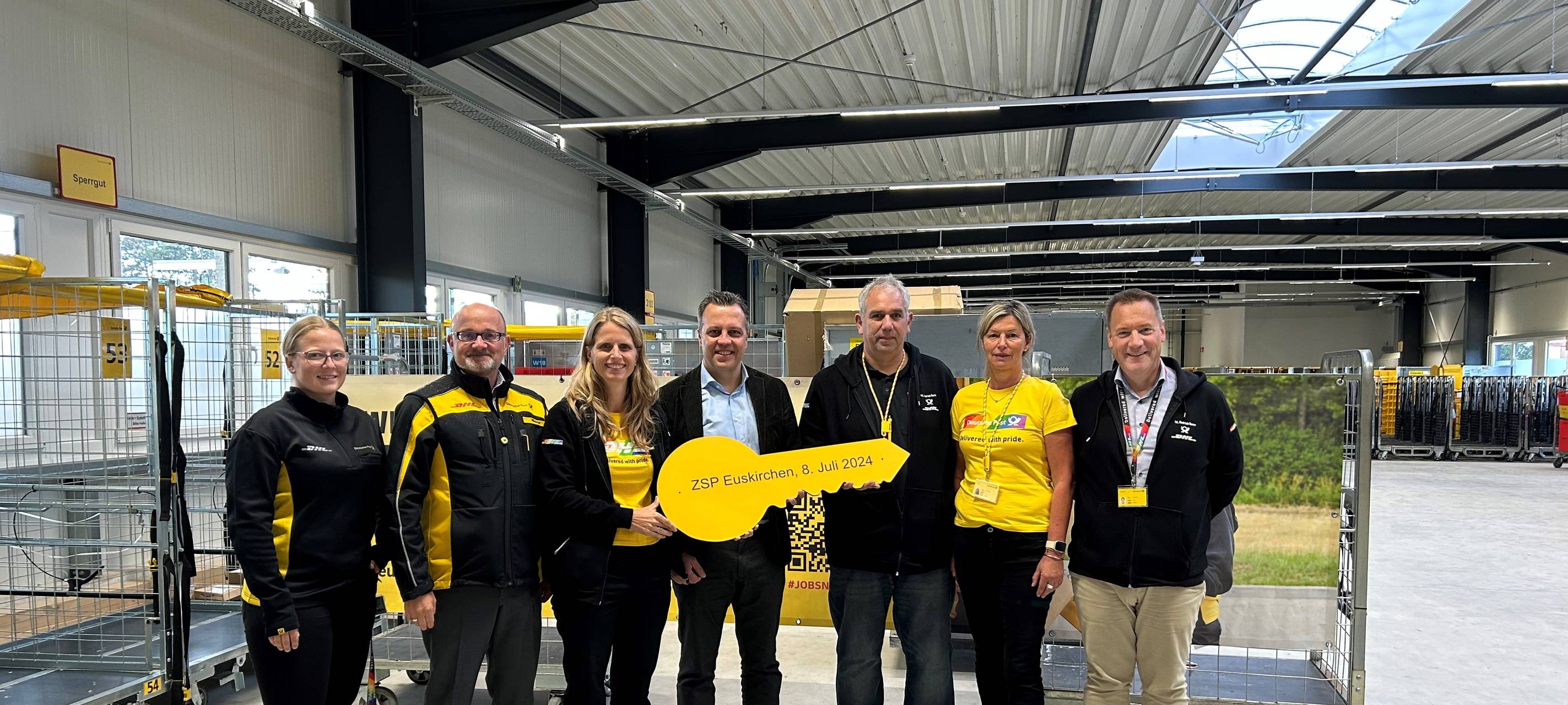 Euskirchen: Post und DHL eröffnen neuen Stützpunkt