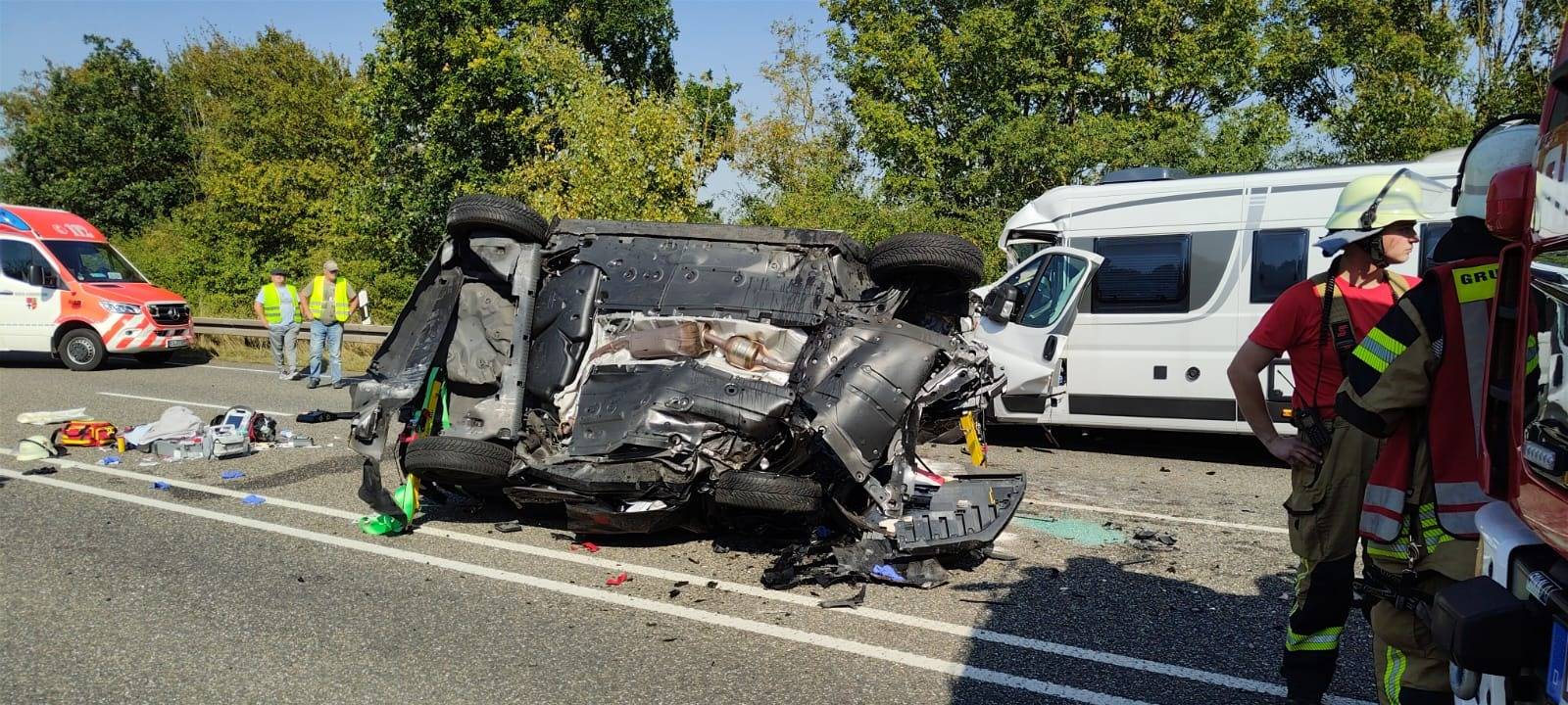 Sperrung auf der B56n bei Zülpich